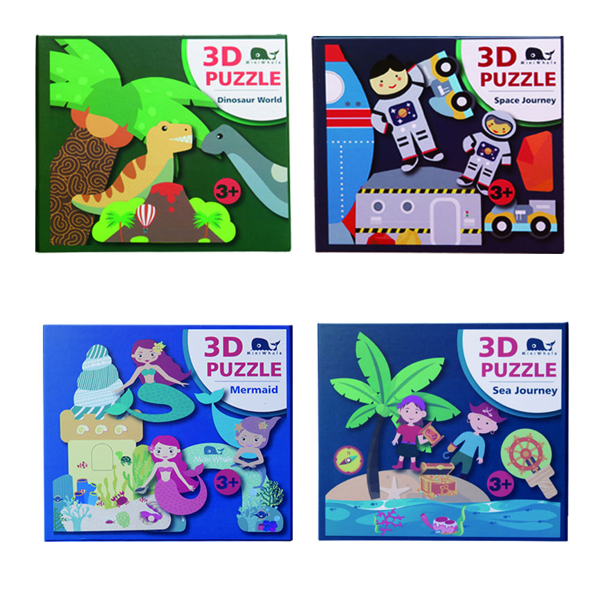 Puzzle 3D para Kid Factory