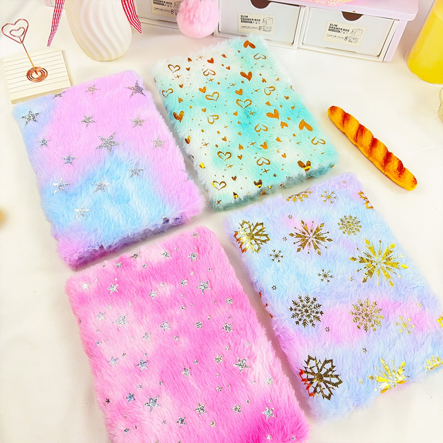 Cuaderno de felpa A5 Cute Star Diary