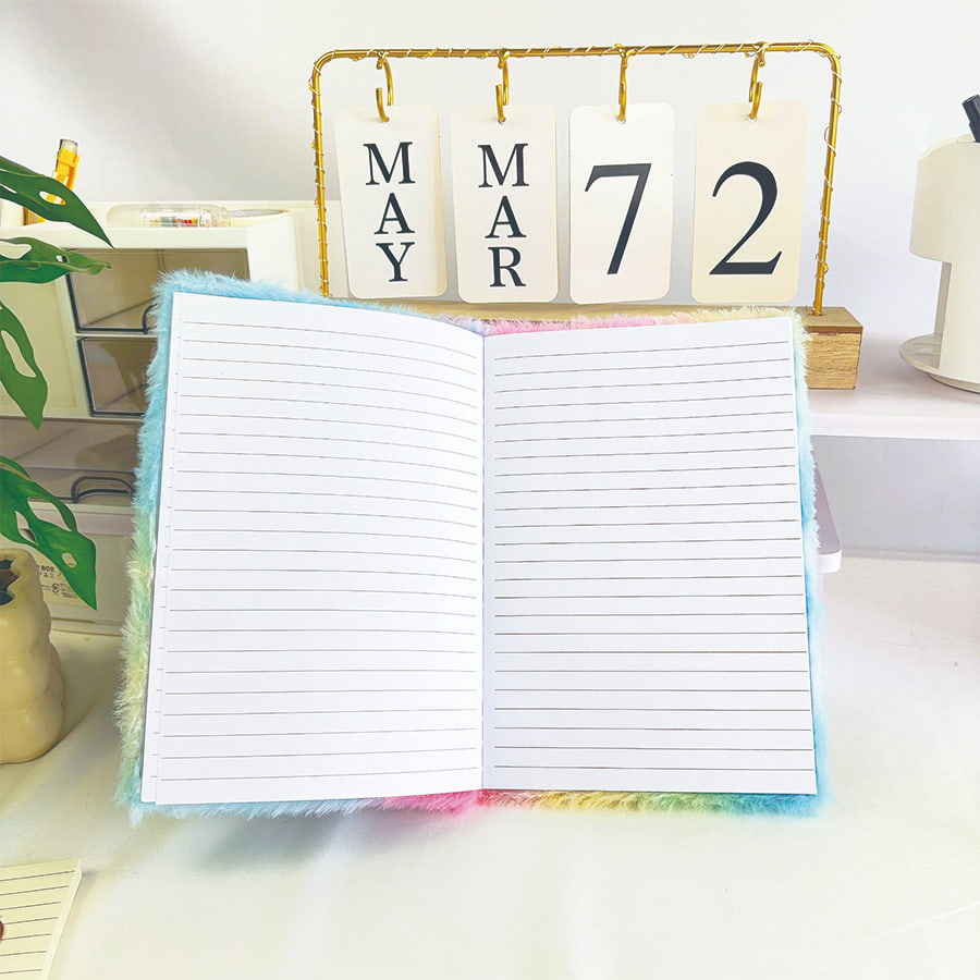 Cuaderno de felpa A5 Cute Star Diary