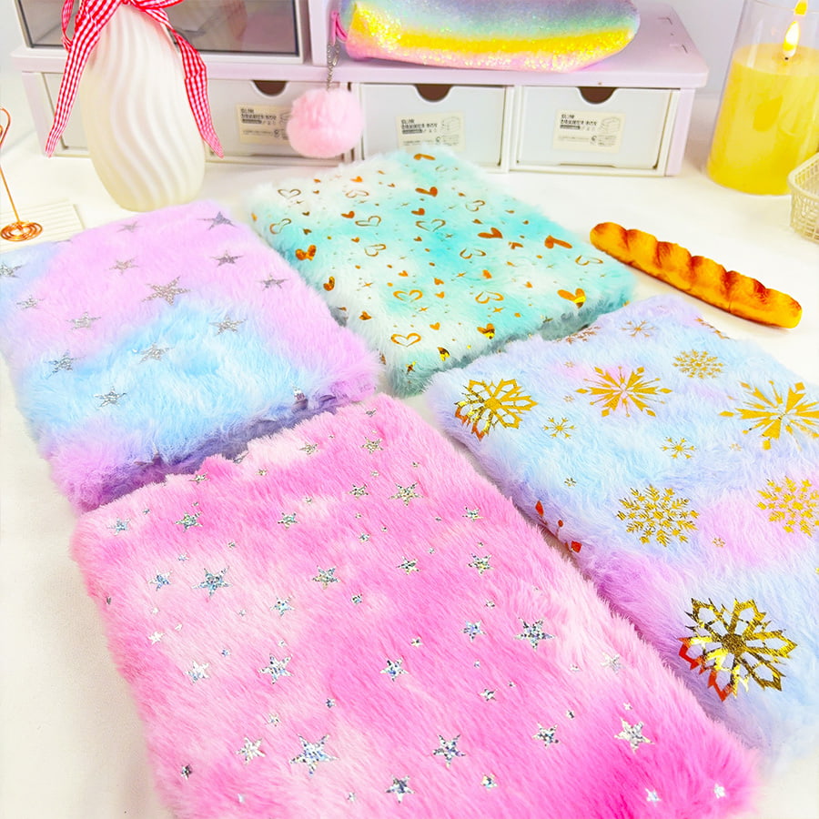 Cuaderno de felpa A5 Cute Star Diary