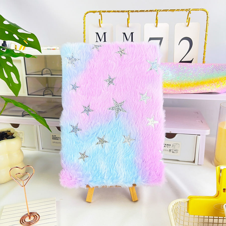 Cuaderno de felpa A5 Cute Star Diary