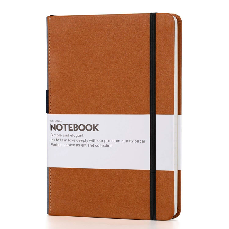 Cuaderno de cuero A5 personalizado