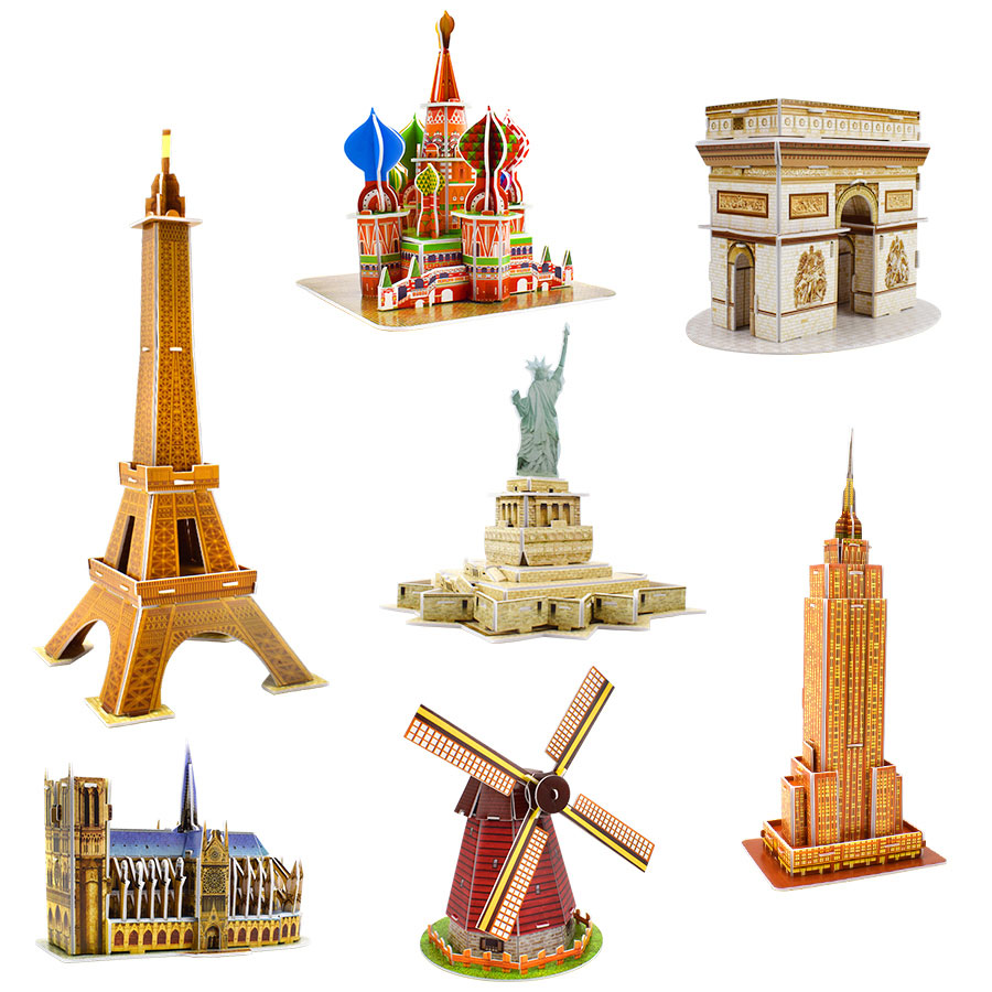 Puzzle 3D Building Muestra gratis