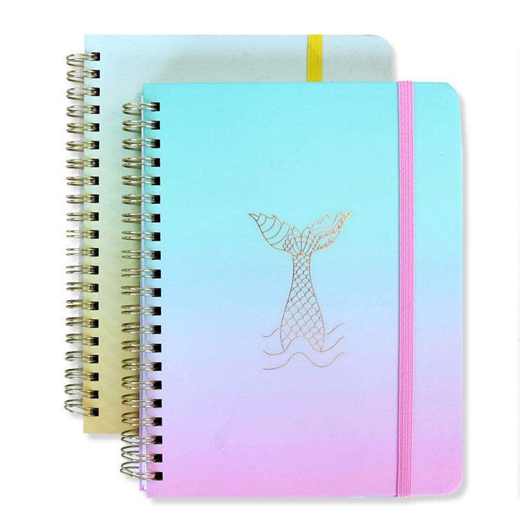 Cuaderno espiral de tapa dura fabricado en China